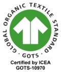 Logo Certified by ICEA GOTS-10970